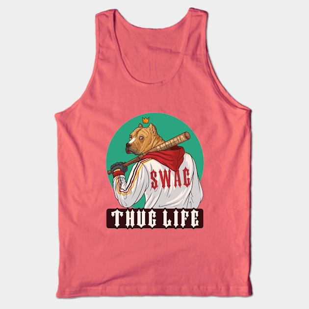 Thug Life Tank Top by Mako Design 